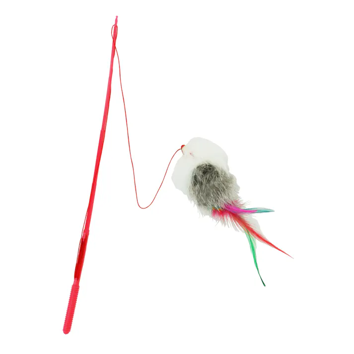 ジヤレネコ フラダンス 猫おもちゃ 猫じゃらし じゃらし棒 4976555842753【別送品】