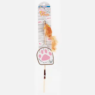 じゃれ猫 肉球でちょいちょい! チューブラリン 猫じゃらし 4976555843699【別送品】