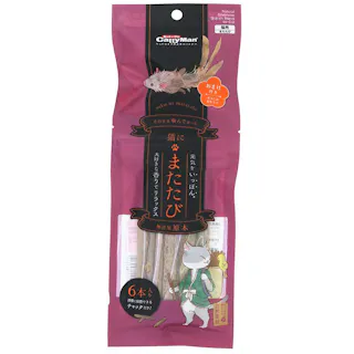 猫にまたたび 無添加原木 おもちゃ付き 4976555845310【別送品】