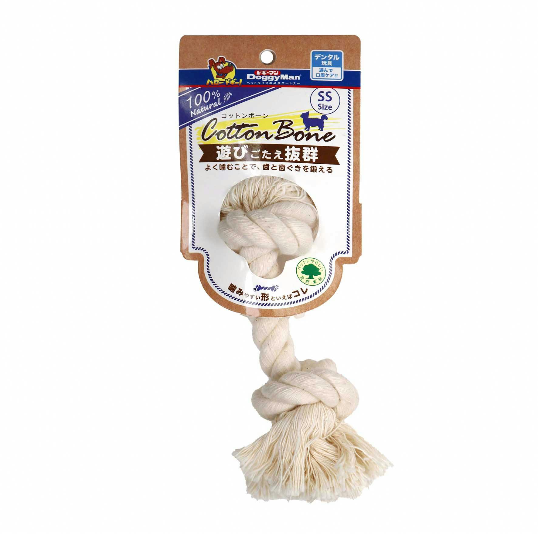 ドギーマンハヤシ コットンボーン SS (縦型) 犬具1クサリ・ブラシ 4976555851526 デンタル玩具 ドギーマンハヤシ コットンボーン SS (縦型) 犬具1クサリ・ブラシ 4976555851526 デンタル玩具