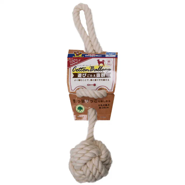 ボーループ M デンタルトイ コットン 4976555853698【別送品】