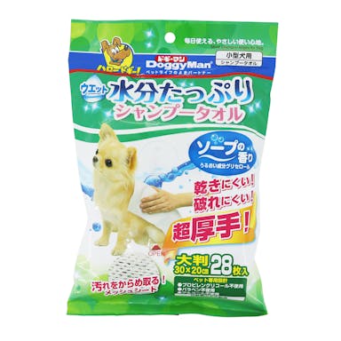 ﾄﾞｷﾞｰﾏﾝﾊﾔｼ ｳｴｯﾄｼｬﾝﾌﾟｰﾀｵﾙ 犬用 大判 28枚 犬具2ｹﾝｼｬ･ﾄｲﾚﾀﾘ 4976555945676 【別送品】