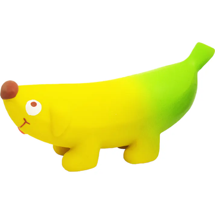 プラッツ PLATZバナナドッグ グリーン 犬具1クサリ・ブラシ 4979007101378 PZ10137【別送品】