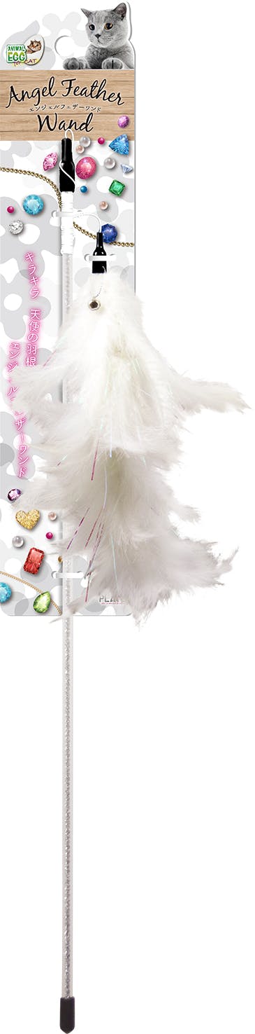 プラッツ ANIMAL EGG for CATAE CAT エンジェルフェザーワンド 犬具1クサリ・ブラシ 4979007815657 FP8156 猫じゃらし プラッツ ANIMAL EGG for CATAE CAT エンジェルフェザーワンド 犬具1クサリ・ブラシ 4979007815657 FP8156 猫じゃらし