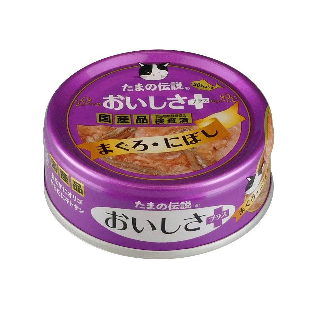 STIサンヨー たまの伝説 おいしさプラスまぐろにぼし 4953685201568 猫用ウェットフード(缶) STIサンヨー たまの伝説 おいしさプラスまぐろにぼし 4953685201568 猫用ウェットフード(缶)