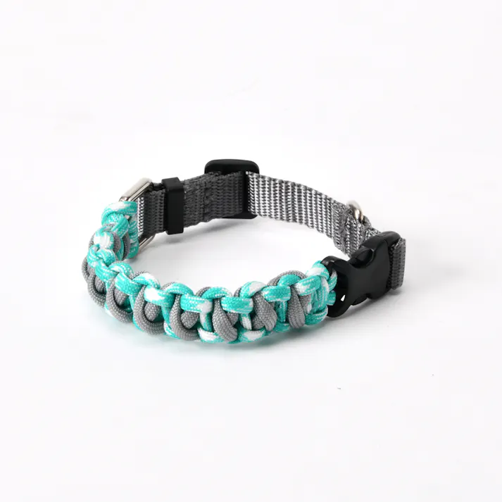 SOLGRA バイカラーコードカラー L Gray お散歩用品 耐久性 4573460314285【別送品】