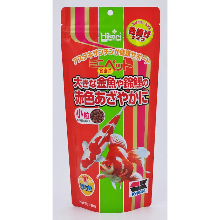 ひかり ミニペット色あげ180g 国産エサ 4971618022240【別送品】