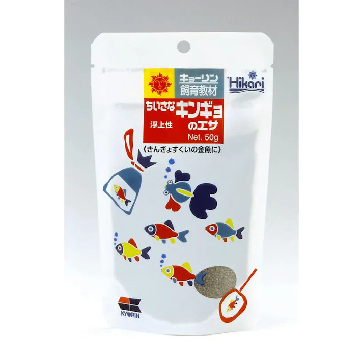 ひかり ちいさなキンギョのエサ50g 国産エサ 4971618848093【別送品】