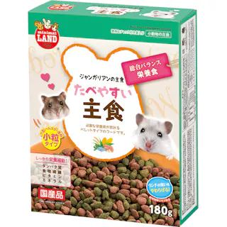 ミニマルランド ジャンガリアンの主食180g バランスフード 4906456531036【別送品】