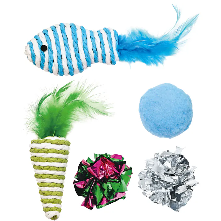 ニャンタクラブ 極遊び塾!ゆらふわバラエティーパック おもちゃセット 4906456580270【別送品】