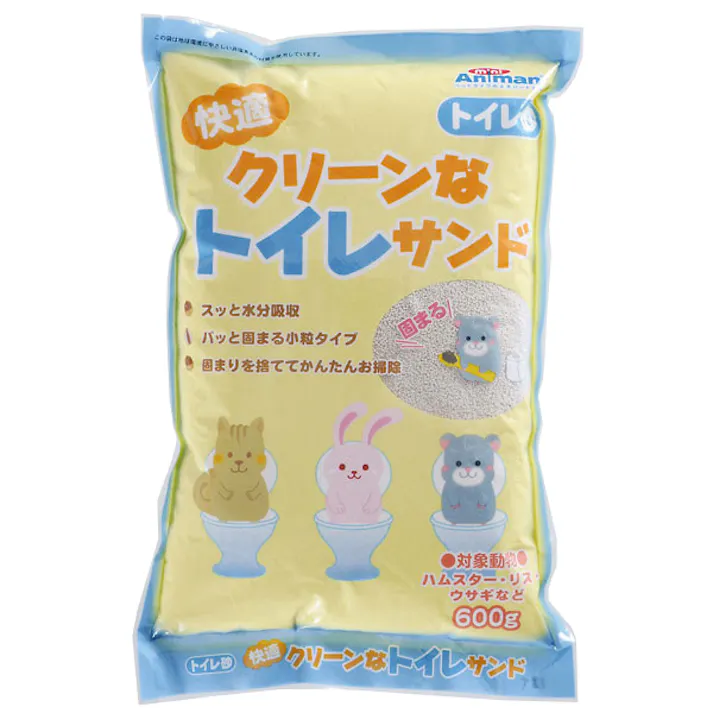 お手入れ簡単トイレサンド 600g トイレ砂 4976555247701【別送品】