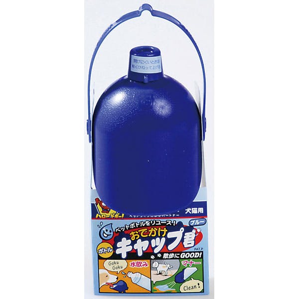 ドギーマン おでかけボトルキャップ君 ピンク 給水 水筒 貴