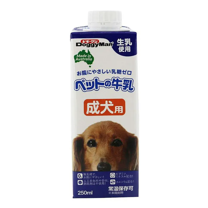 【ケース販売】ペットの牛乳成犬用 250ML(1ケース24個入) ご褒美用 4970096931167【別送品】