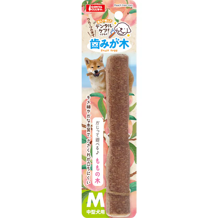 マルカン 歯みが木ももの木M 4906456573067【別送品】