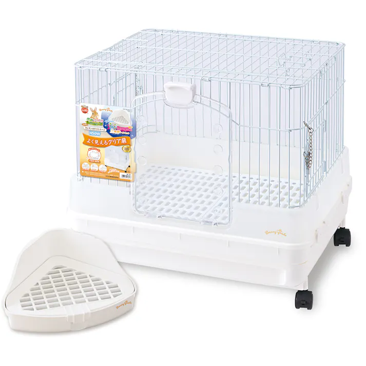 マルカン ML-461 うさぎKケージH50Wトイレセット 4906456578178【別送品】