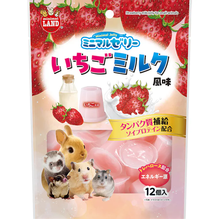 マルカン ML-574 Mゼリーいちごミルク風味 12個 4906456581185【別送品】