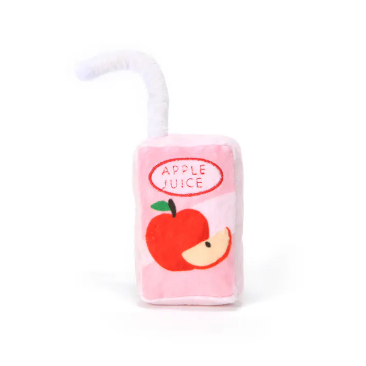 SOLGRA 伸びーるストローりんご F Red 音の鳴るおもちゃ ぬいぐるみ 4573460317927【別送品】