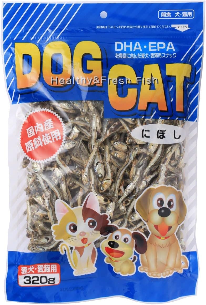 DOG＆CAT にぼし 320g 犬おやつ 猫おやつ 小魚【別送品】
