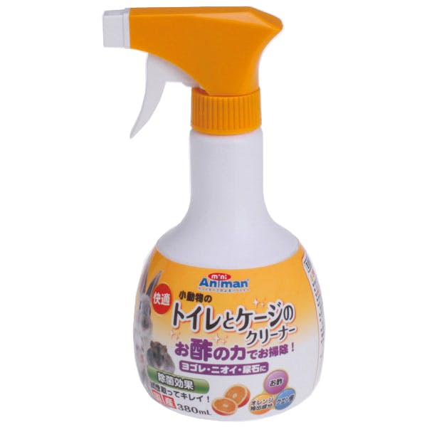 ミニアニマン 快適トイレとケージのクリーナー 380mL お手入れ 小動物用【別送品】