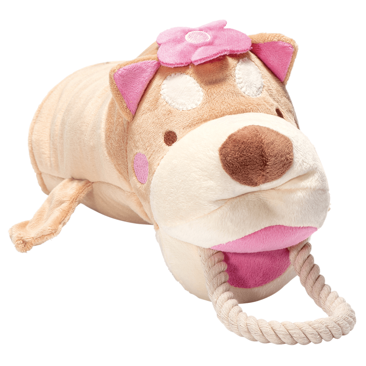 パペとも ぐいぐいしばいぬ おもちゃ【別送品】