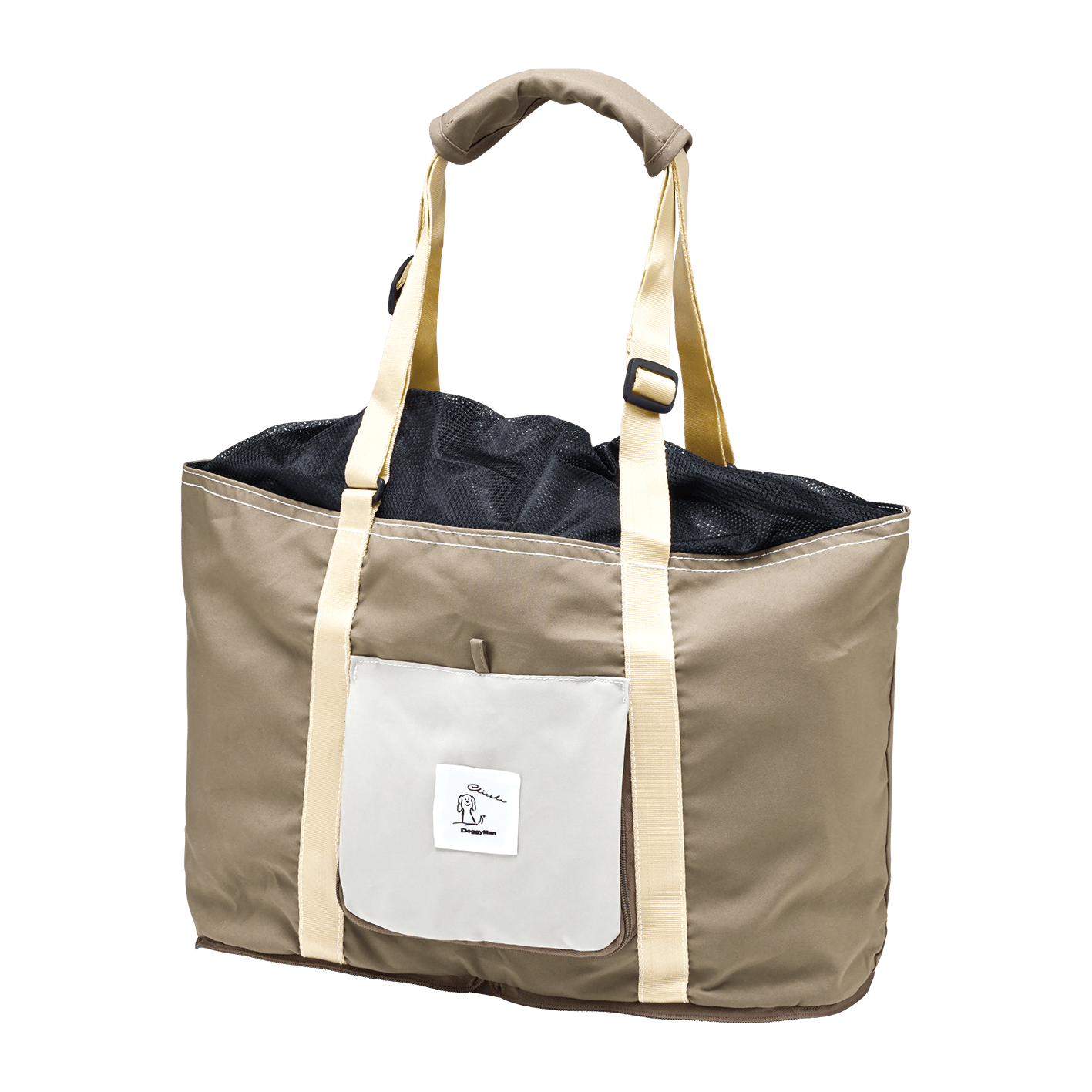 Chiccha! たためる トートキャリー モカベージュ お散歩【別送品】