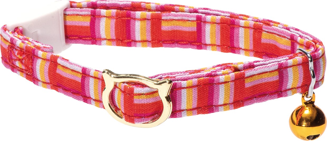 ル・コリエ メヌエット モード ミックスストライプ LCM409 首輪【別送品】