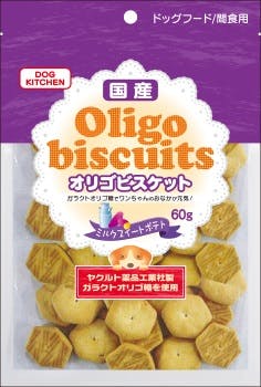 オリゴビスケットミルクスイートポテト60g 犬おやつ 国産【別送品】