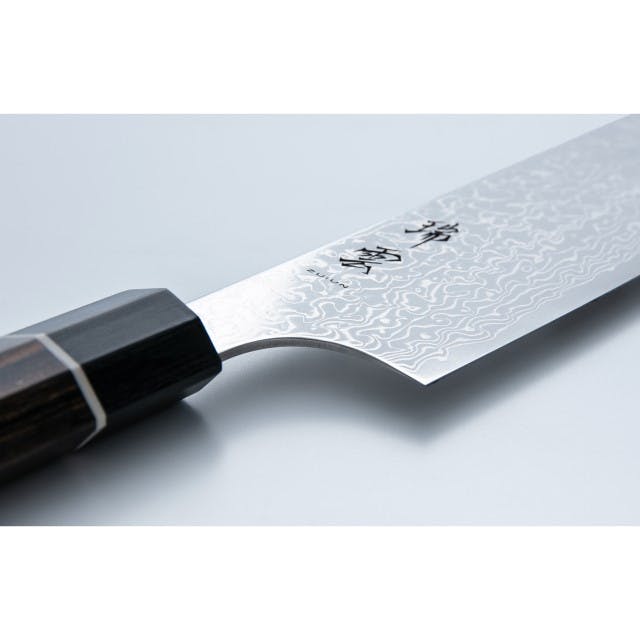関兼次刃物 瑞雲 関兼次 特製切付包丁 牛刀 210mm 両刃 9305