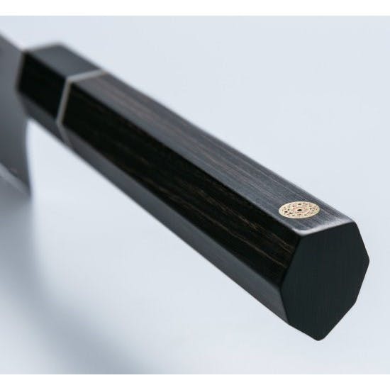 関兼次刃物 瑞雲 関兼次 特製切付包丁 牛刀 210mm 両刃 9305