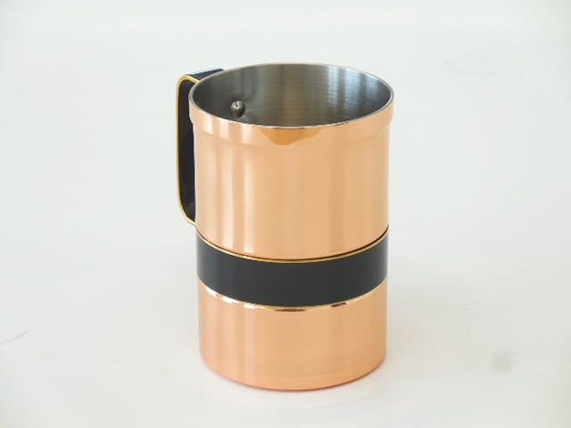 新光金属 バビロアマグ 小 2個セット B-722 日本産 ペア マグカップ