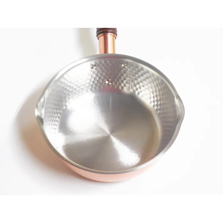 銅楽 まごころ伝心 雪平鍋18cm MD-0107 日本製 銅製品 銅 行平 ユキヒラ ゆきひら 片手鍋 煮物鍋 鍋 片手 オシャレ おしゃれ 4518160004906【別送品】