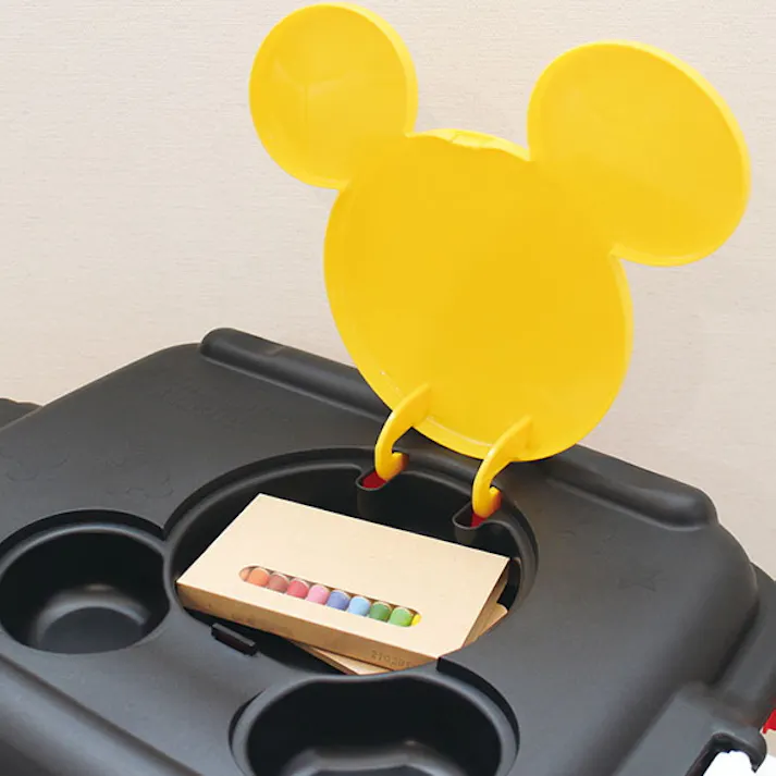 錦化成 おもちゃ箱 キャスター付 ミッキーマウス日本製 ボックス ケース 収納 玩具 幼児 ベビー キッズ 子ども おもちゃ箱 かわいい おしゃれ フタ付 キャスター付 4904121312652【別送品】