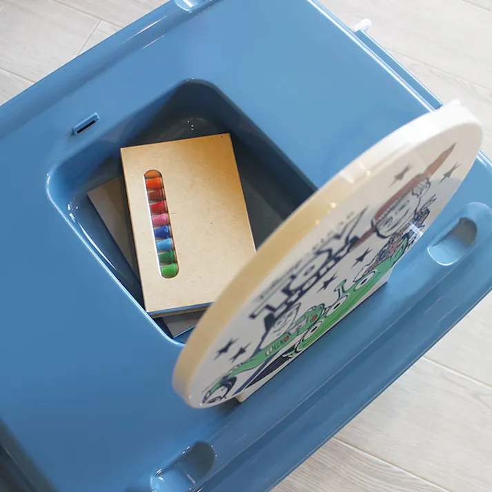 錦化成 おもちゃ箱 キャスター付 トイストーリー日本製 ボックス ケース 収納 玩具 幼児 ベビー キッズ 子ども おもちゃ箱 かわいい おしゃれ フタ付 キャスター付 4904121312676【別送品】