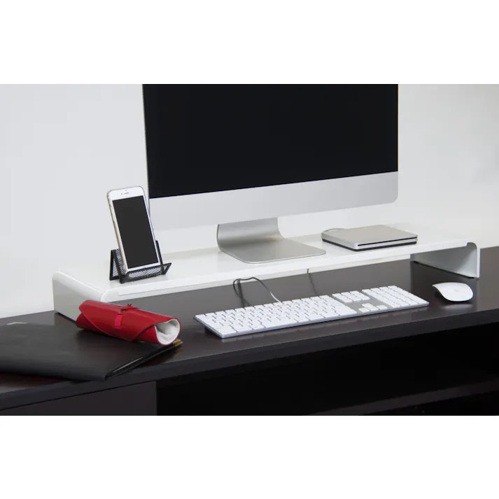 田窪工業所 パソコンラック 80cm ホワイト PCR-80 日本製 スチール製 収納ラック デスクラック PCラック 収納 デスク ラック スタンド 整理 整頓 備品 卓上 頑丈 オフィス オシャレ おしゃれ 4904780178286【別送品】