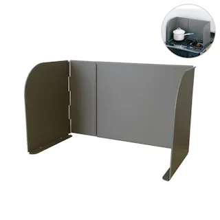 オダジマ テフロンセレクト 置式レンジガード ガスコンロ用 日本製 レンジガード 油ハネ 汚れ防止 天ぷら 揚げ物 ガスコンロ スライド式 卓上コンロ レンジ回り キッチンツール 4960265500232【別送品】