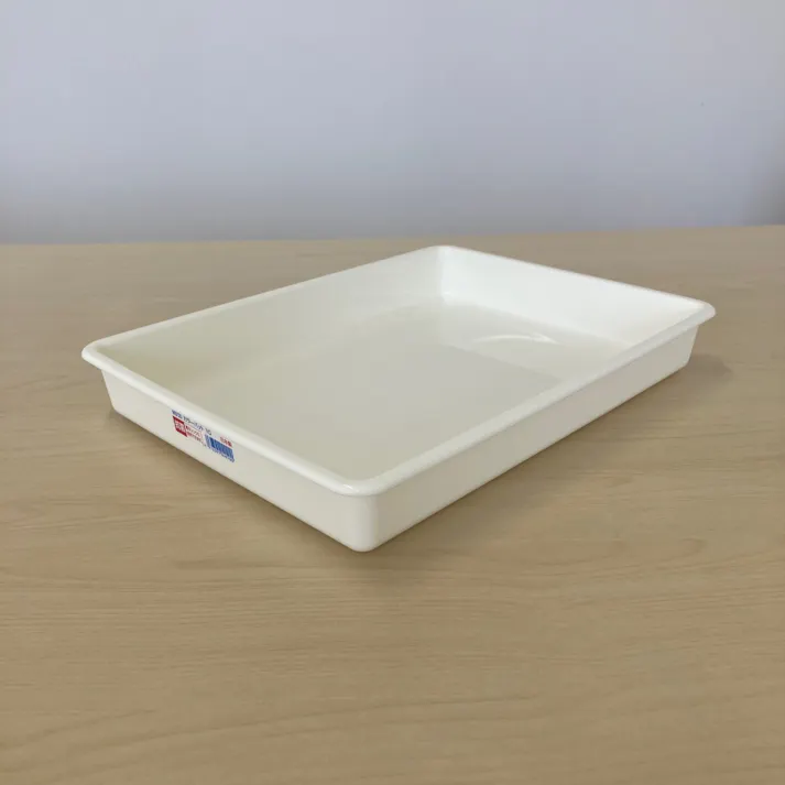 タマハシ PPカラーバット アイボリー 10 日本製 バット 角型 角バット 抗菌 キッチン キッチン用品 調理 調理道具 下ごしらえ 4976391049200【別送品】