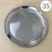 SUS AM-3 抗菌 日本製の丸盆 35cm ステンレス 抗菌 お盆 トレー キッチン用品 キッチン雑貨 キッチン 受け皿 キャンプ アウトドア 丸型 配膳 便利 4983661510520【別送品】