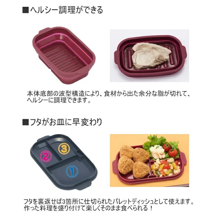 TONE フタがお皿になるシリコンスチーマー 角型 ディープブルー SG-05 シリコンスチーマー シリコン製 スチーマー スチーム 蒸す 煮る 茹でる 温野菜 皿 取り皿 冷凍 電子レンジ オーブン 食洗機対応 角型 4589594852081【別送品】