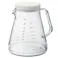 曙産業 コーヒーサーバーストロン 1100 ホワイト TW-3763 日本製 トライタン 割れにくい 軽量 クリア 透明 電子レンジ可 食洗機可 コーヒー 珈琲 コーヒーサーバー ドリッパー 丈夫 注ぎやすい 目盛付き 軽い 割れにくい プラスチック製 4954267157631【別送品】