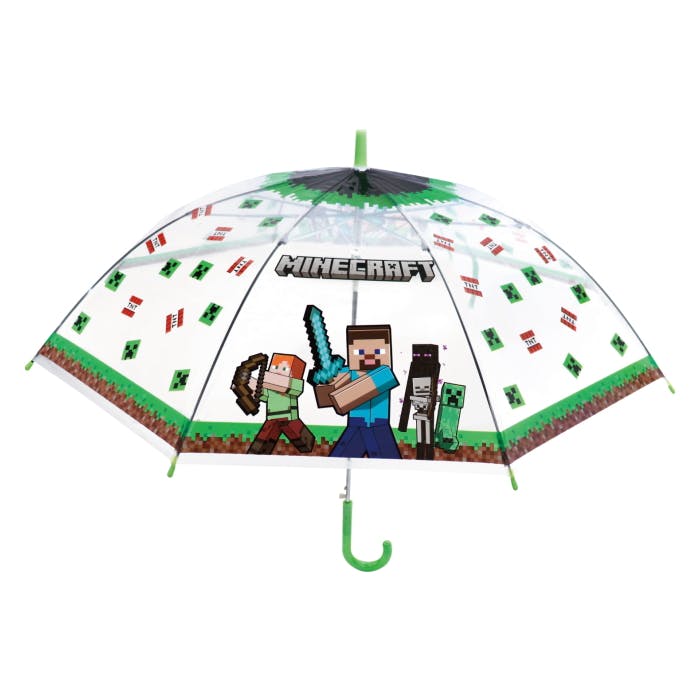 ジェイズプランニング 子供ビニール傘 55cm MINE CRAFT グラス かさ 傘 ビニール傘 雨具 雨傘 クリア ワンタッチタイプ 8本骨 キャラクター キッズ用 傘・雨具 ジェイズプランニング 子供ビニール傘 55cm MINE CRAFT グラス かさ 傘 ビニール傘 雨具 雨傘 クリア ワンタッチタイプ 8本骨 キャラクター キッズ用 傘・雨具
