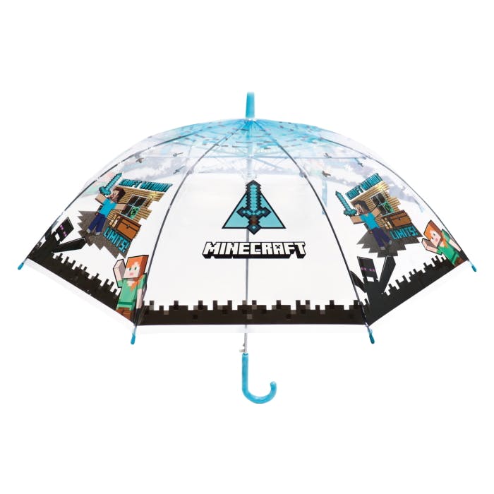 ジェイズプランニング 子供ビニール傘 55cm MINE CRAFT ソード かさ 傘 ビニール傘 雨具 雨傘 クリア ワンタッチタイプ 8本骨 キャラクター キッズ用 傘・雨具 ジェイズプランニング 子供ビニール傘 55cm MINE CRAFT ソード かさ 傘 ビニール傘 雨具 雨傘 クリア ワンタッチタイプ 8本骨 キャラクター キッズ用 傘・雨具