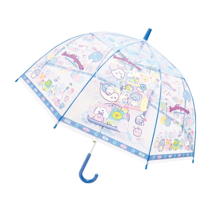ジェイズプランニング 子供ビニール傘 55cm すみっコ おばけのナイトパーク かさ 傘 ビニール傘 ドームタイプ ドーム型 雨具 雨傘 クリア ワンタッチタイ キッズ用 傘・雨具 ジェイズプランニング 子供ビニール傘 55cm すみっコ おばけのナイトパーク かさ 傘 ビニール傘 ドームタイプ ドーム型 雨具 雨傘 クリア ワンタッチタイ キッズ用 傘・雨具