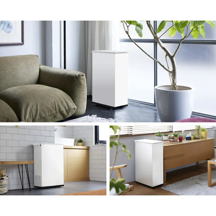 SANKA 冷やすごみ箱 CLEANBOX シルバー SCB-020S 消臭ゴミ箱 クリーンボックス 生ごみ処理機 防臭 屋内用 冷凍 ゴミ箱 20L 大容量 蓋付き 冷凍 凍る 臭わない ペット 犬 猫 おむつ 家電 プレゼント 出産祝い オシャレ サンカ 4990127805342【別送品】