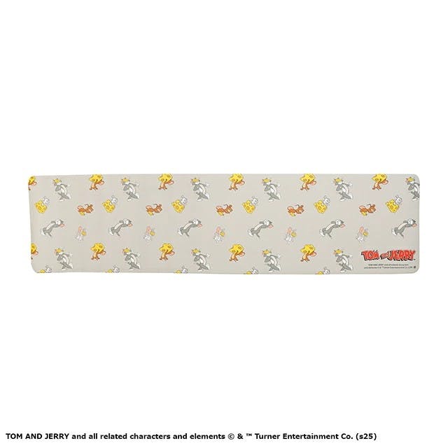 水野 PVCキッチンマット 45×180cm トムとジェリー キッチン マット 撥水 はっ水 拭ける すべりにくい 洗濯不要 5mm厚 キャラクター PVCマット インテリア お手入れ簡単 おしゃれ かわいい 4992272927245【別送品】