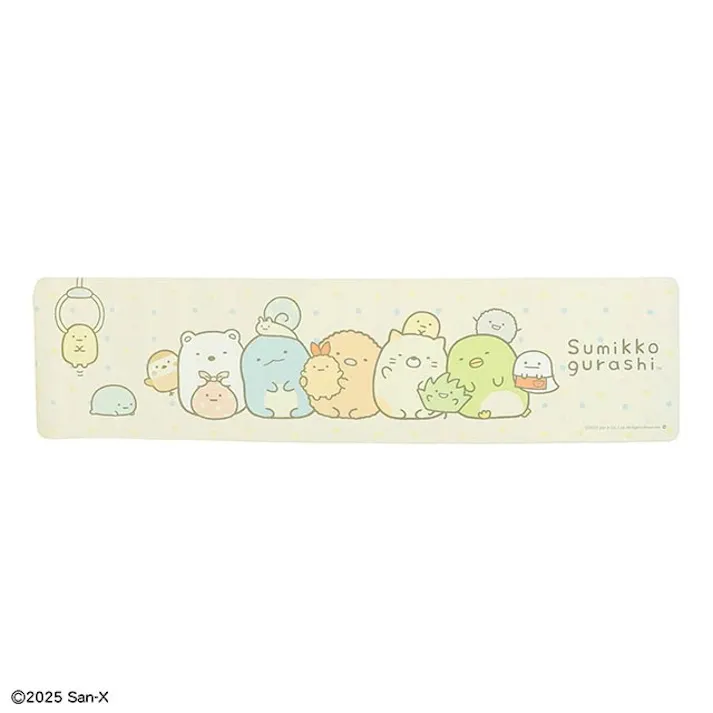 水野 PVCキッチンマット 45×180cm すみっコぐらし キッチン マット 撥水 はっ水 拭ける すべりにくい 洗濯不要 5mm厚 キャラクター PVCマット インテリア お手入れ簡単 おしゃれ かわいい 4992272927283【別送品】