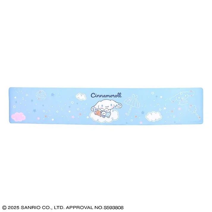 水野 PVCキッチンマット 45×240cm シナモロール キッチン マット 撥水 はっ水 拭ける すべりにくい 洗濯不要 5mm厚 キャラクター PVCマット インテリア お手入れ簡単 おしゃれ かわいい 4992272928822【別送品】