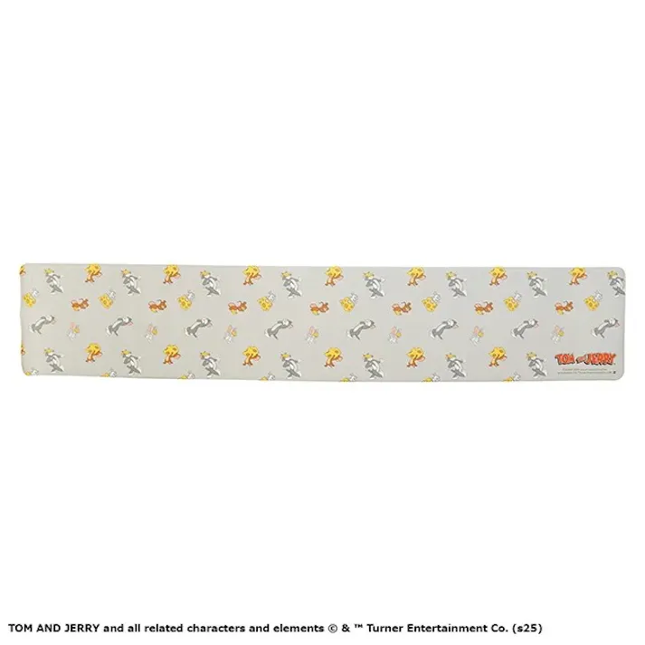 水野 PVCキッチンマット 45×240cm トムとジェリー キッチン マット 撥水 はっ水 拭ける すべりにくい 洗濯不要 5mm厚 キャラクター PVCマット インテリア お手入れ簡単 おしゃれ かわいい 4992272928860【別送品】