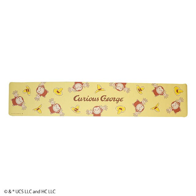 水野 PVCキッチンマット 45×240cm おさるのジョージ キッチン マット 撥水 はっ水 拭ける すべりにくい 洗濯不要 5mm厚 キャラクター PVCマット インテリア お手入れ簡単 おしゃれ かわいい 4992272928907【別送品】