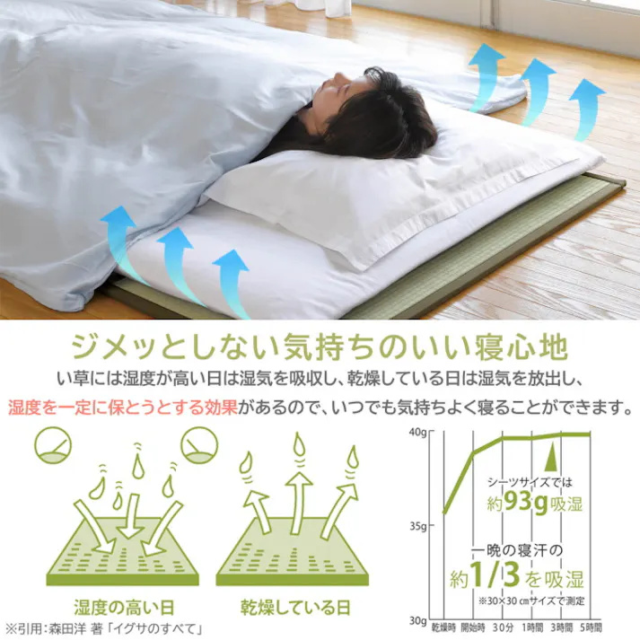 四つ折り畳マットレス 1枚 140×210 ダブルサイズ ベット ベッド 畳 たたみ い草 い草マット ラグ 折りたたみ 四つ折り 敷くだけ 滑り止め付 昼寝 寝具 インテリア おしゃれ オシャレ 和 和風 軽量 コンパクト 収納 赤ちゃん ベビー 4531803325145【別送品】