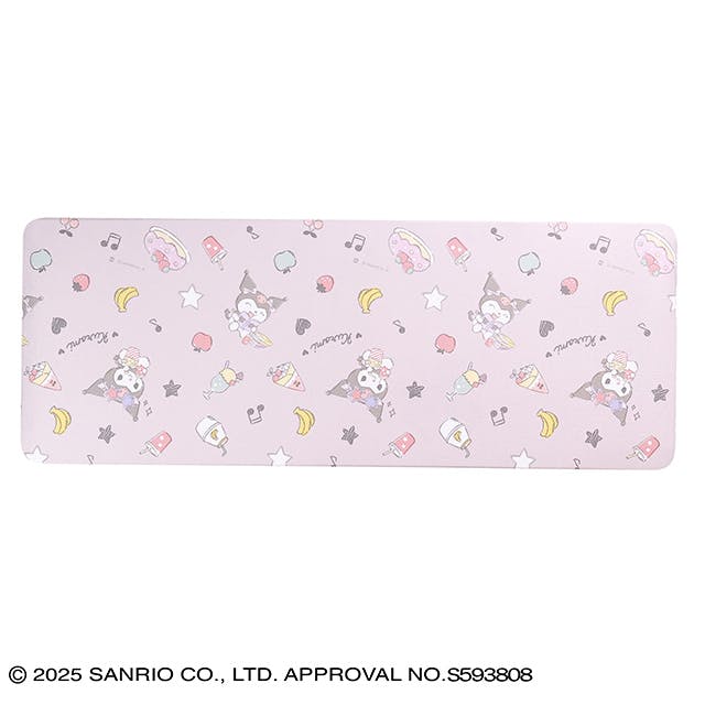 PVCキッチンマット 45×120cm クロミ ポップスイート カーペット チェアマット オールシーズン 撥水 はっ水 拭ける すべりにくい 洗濯不要 5mm厚 キャラクター PVCマット インテリア お手入れ簡単 おしゃれ かわいい 水野 4550681801305【別送品】